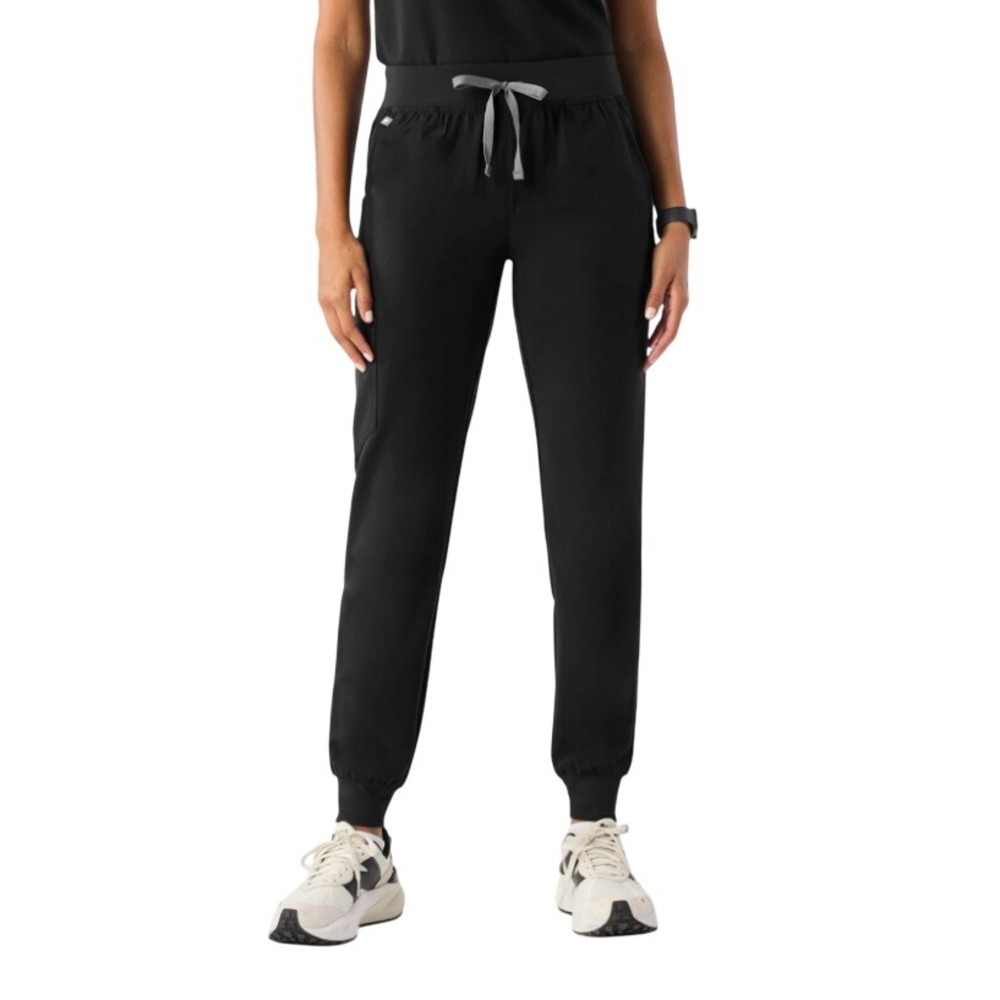 FIGS Zamora Jogger Scrub Pants Mens Black‎ Cargo Medical Uniform Size Small Tall